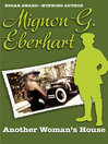 Another Woman's House by Mignon G. Eberhart eBook